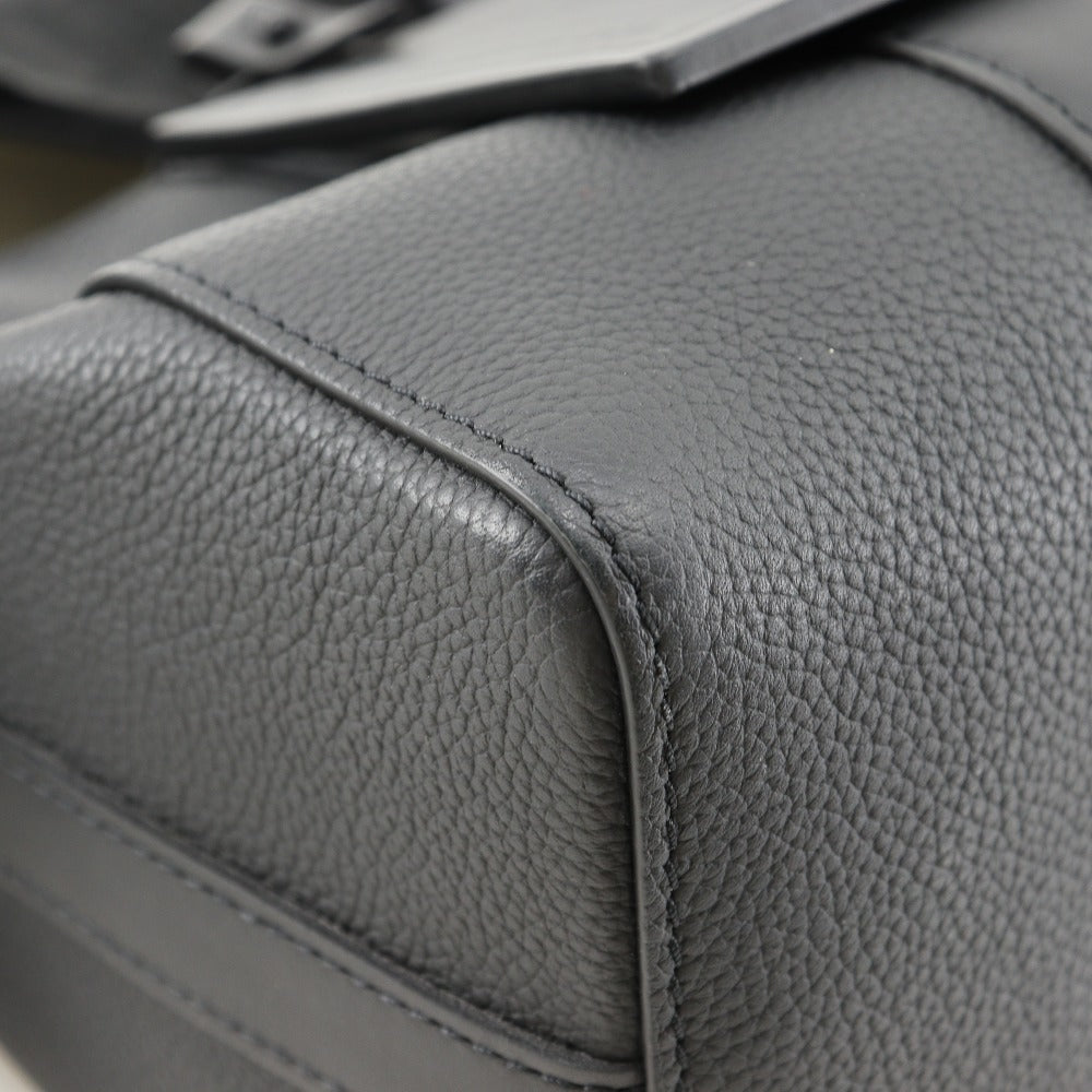 LOUIS VUITTON Shoulder Bag M59255 Calfskin black LV Aerogram City Keepall