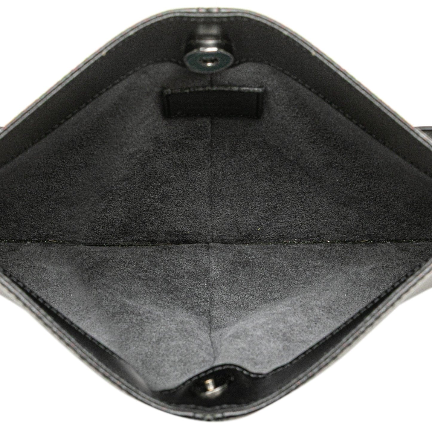 Black Louis Vuitton Epi Demi Lune Pochette Shoulder Bag