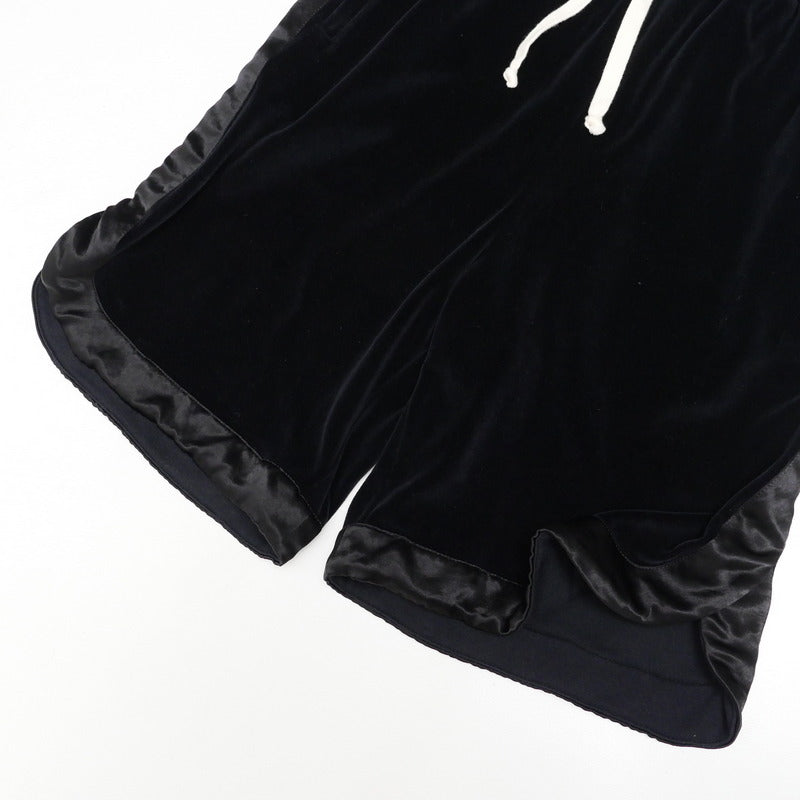 GUCCI Shorts 595537 Velor black mens S