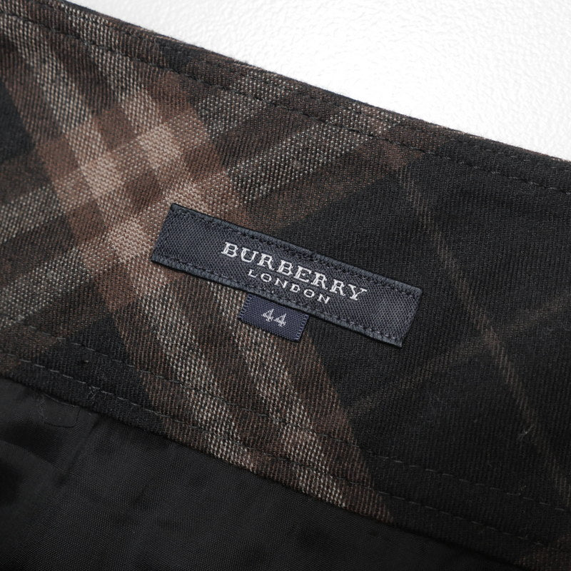 BURBERRY skirt FX763-053-55 wool Brown Women 44