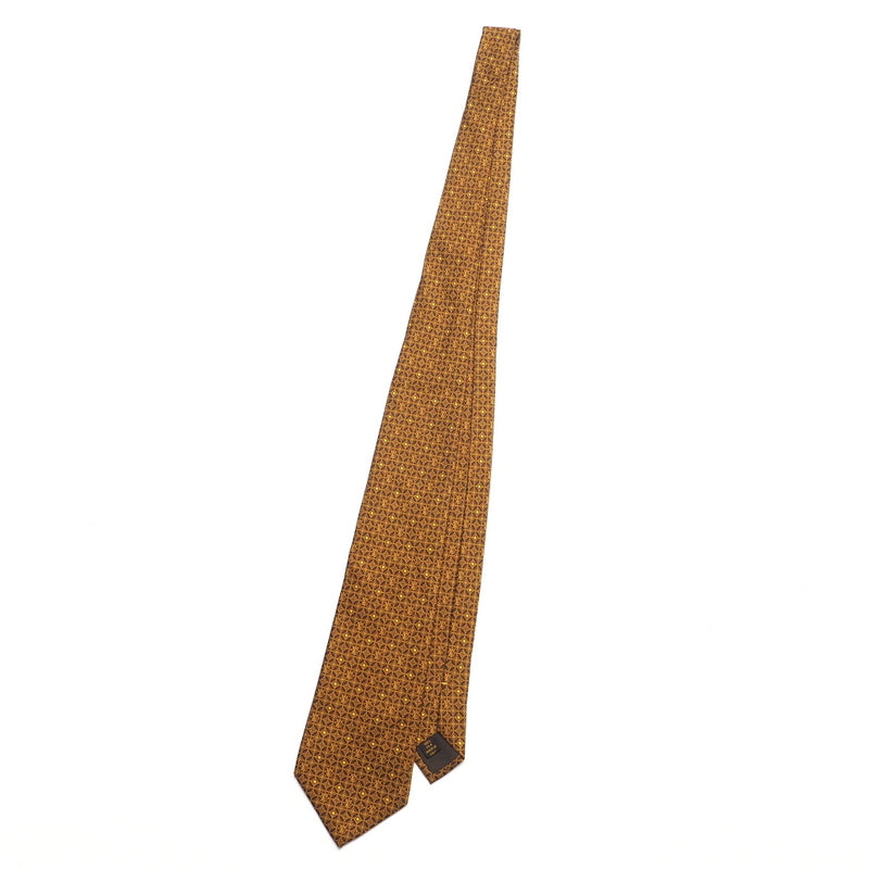 LOUIS VUITTON tie silk Brown type mens