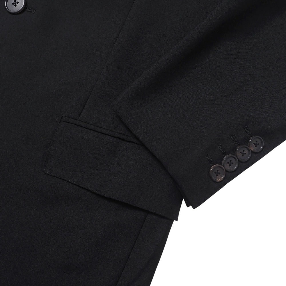 LOUIS VUITTON suit V8209/SJ・V8105/SJ wool black Jacket 48/Pants 46
