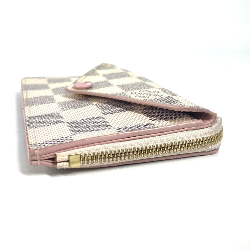 LOUIS VUITTON Coin case N60498 Damier Azur Canvas gray Damier Azur Porte Cartes Rectove