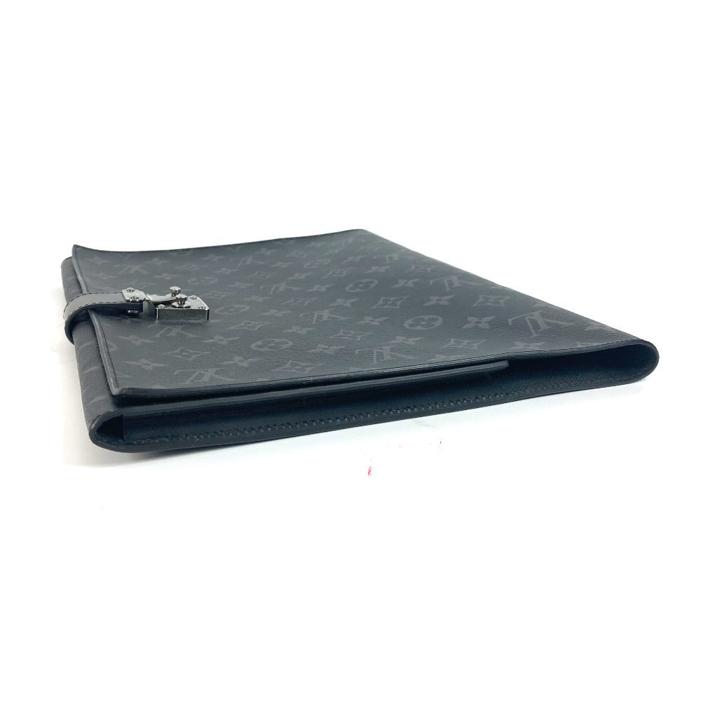 LOUIS VUITTON Clutch bag GI0273 Monogram Eclipse Canvas black Monogram Eclipse Porte de Gumain Frank GM mens