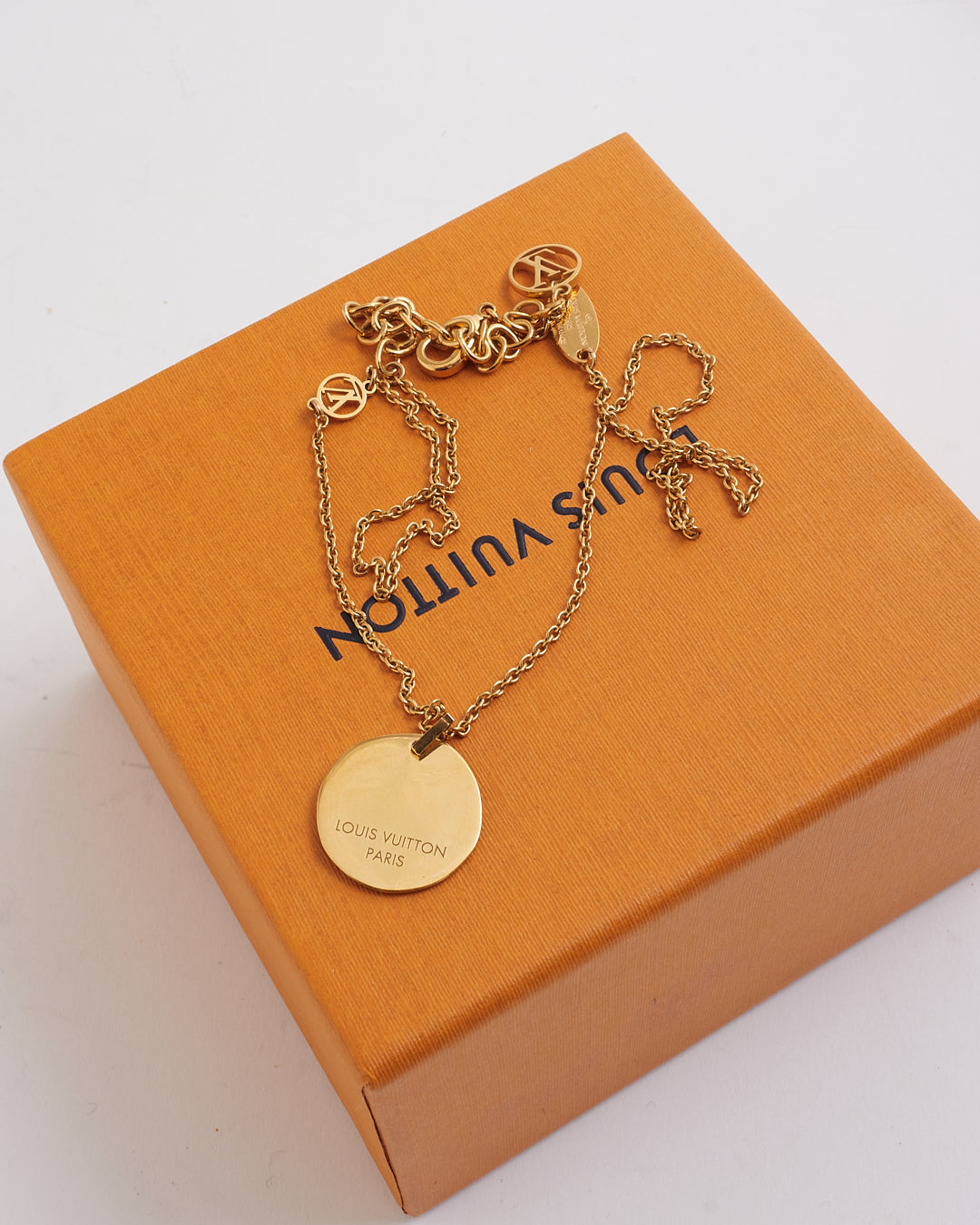 Louis Vuitton Gold Sky Zodiac Necklace