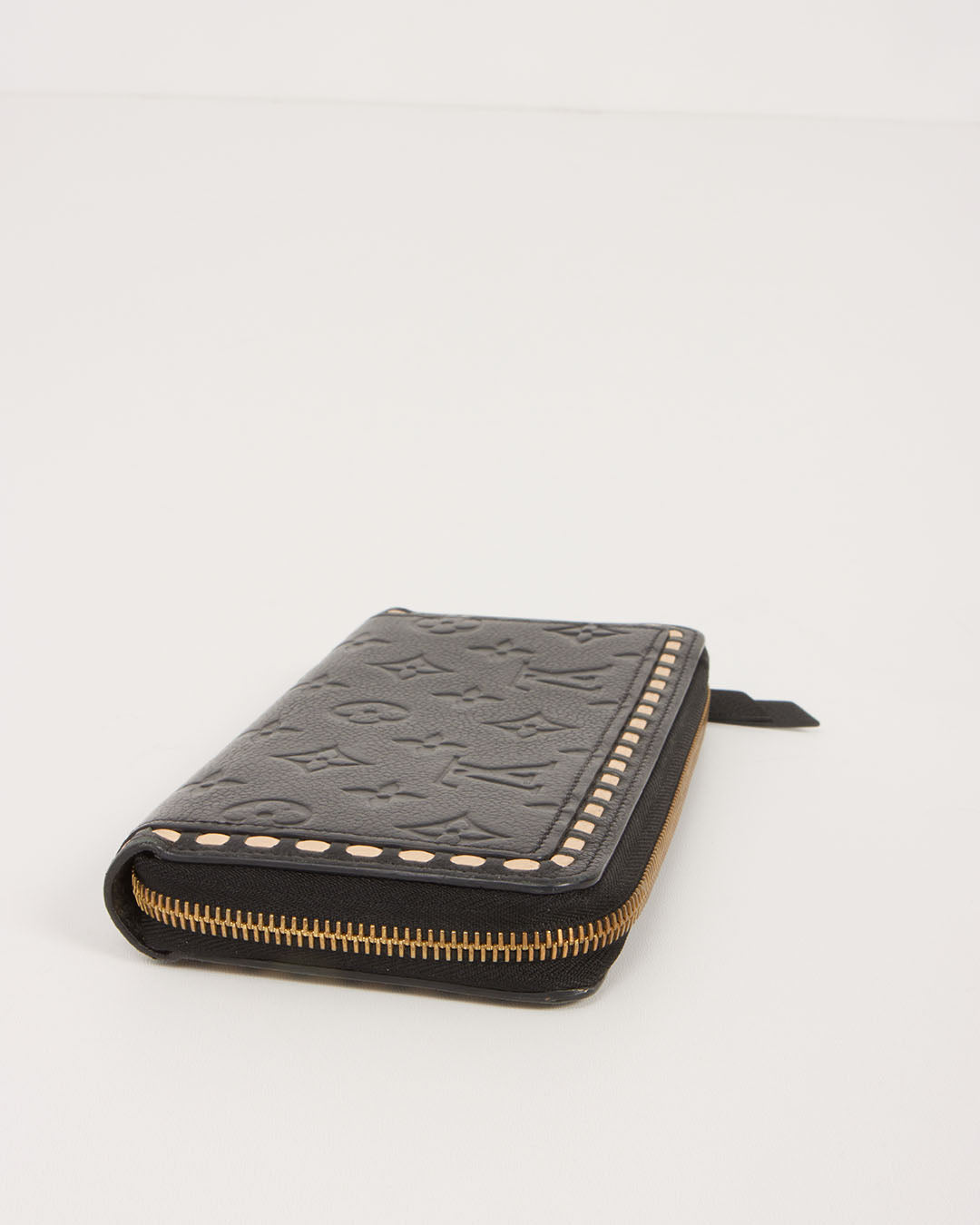 Louis Vuitton Black Empreinte Monogram Zippy Wallet