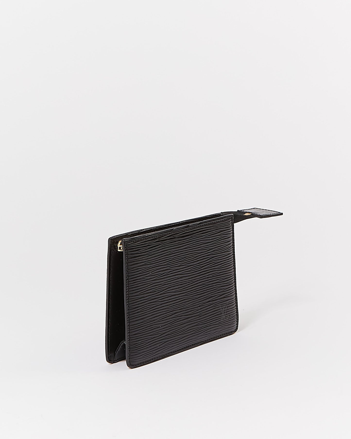 Louis Vuitton Black Epi Leather Cosmetic Pouch 15