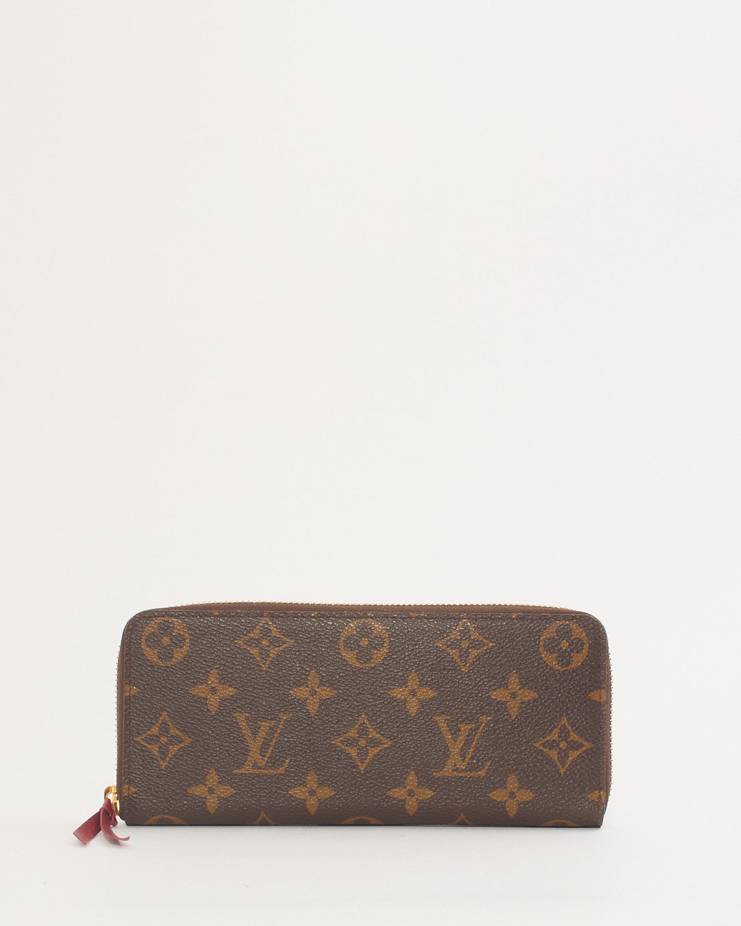 Louis Vuitton Monogram Canvas Clemence Zippy Wallet