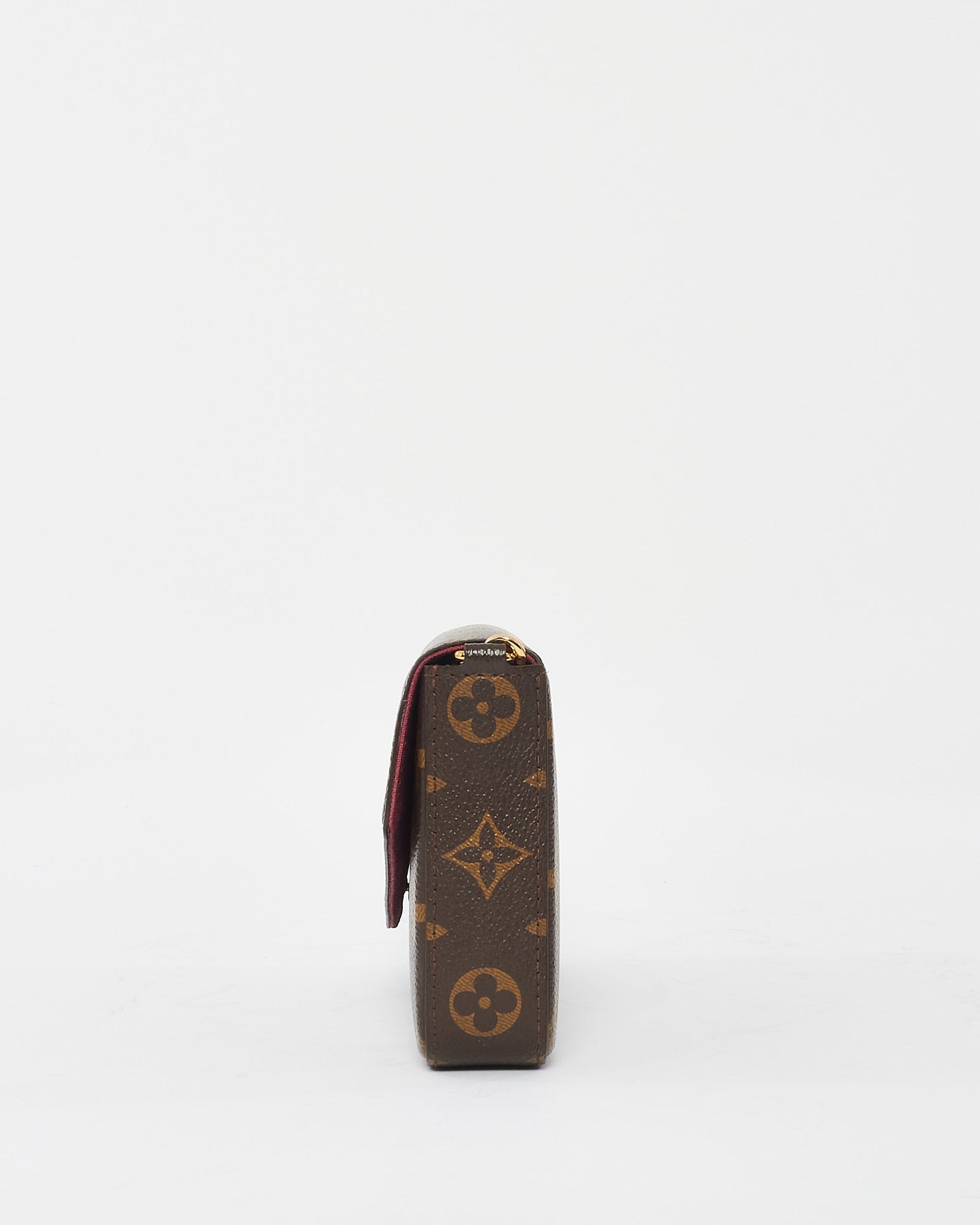 Louis Vuitton Monogram Canvas Félicie Pochette Bag with Chain