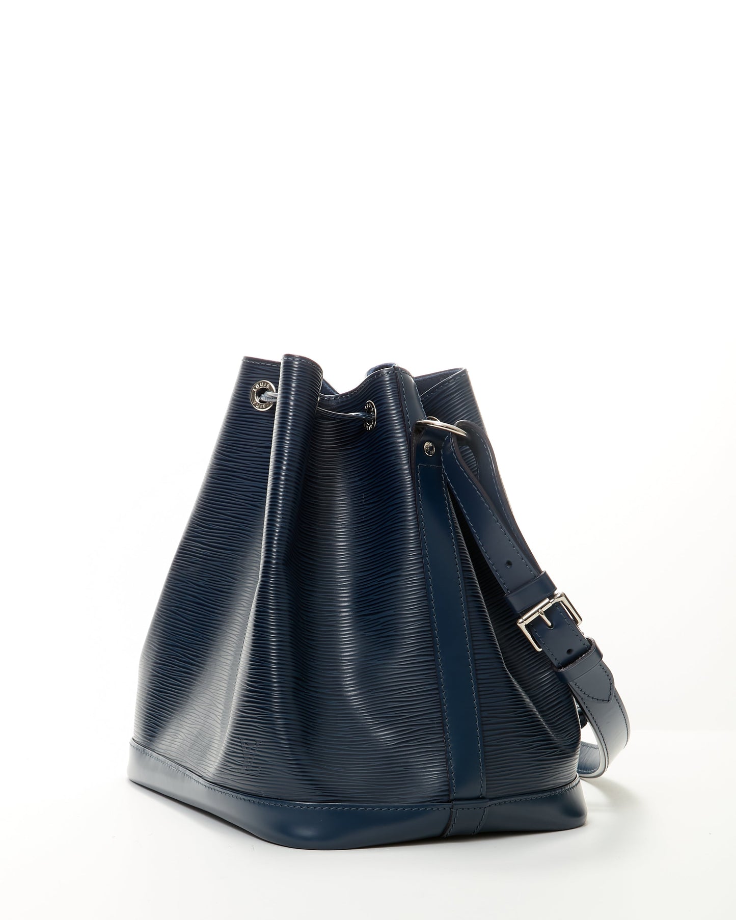 Louis Vuitton Blue Indigo Petit Epi Noe Bucket Bag