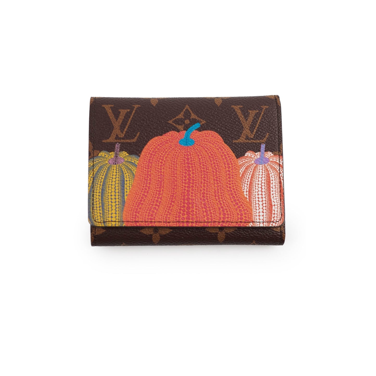 Louis Vuitton x Yayoi Kusama Pumpkin Fold Wallet Monogram