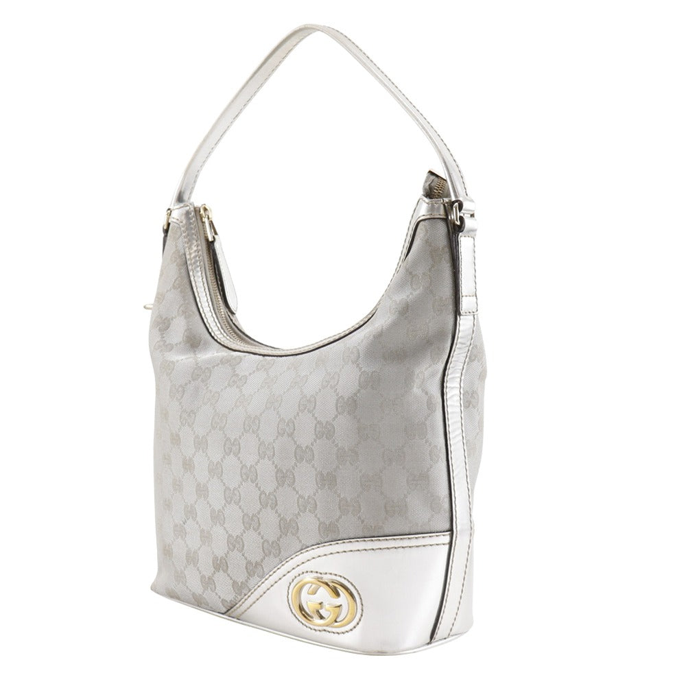 Gucci Interlocking G GG Canvas Shoulder Bag