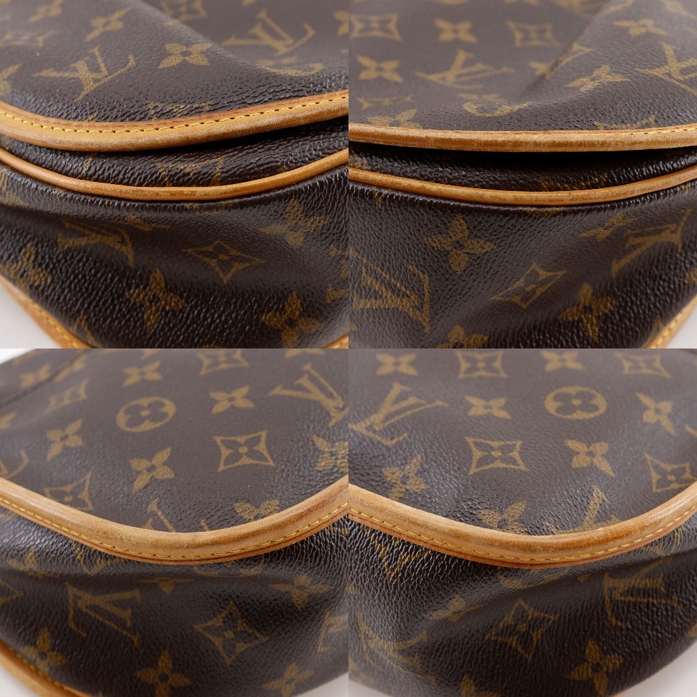 LOUIS VUITTON Shoulder Bag M40474 Monogram canvas Brown Menil Montan PM
