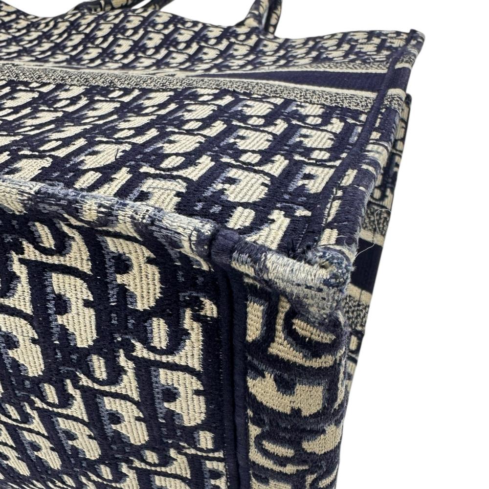Christian Dior Book Tote Oblique Jacquard Tote Bag