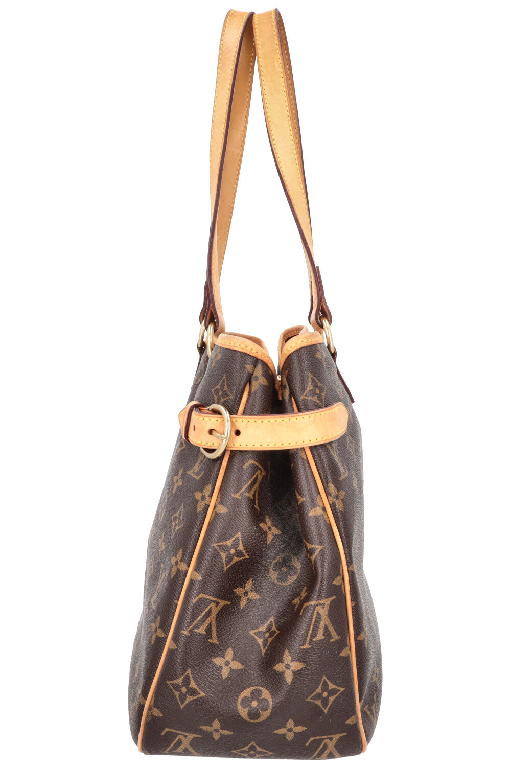 LOUIS VUITTON Batignolles Bag MNG Canvas