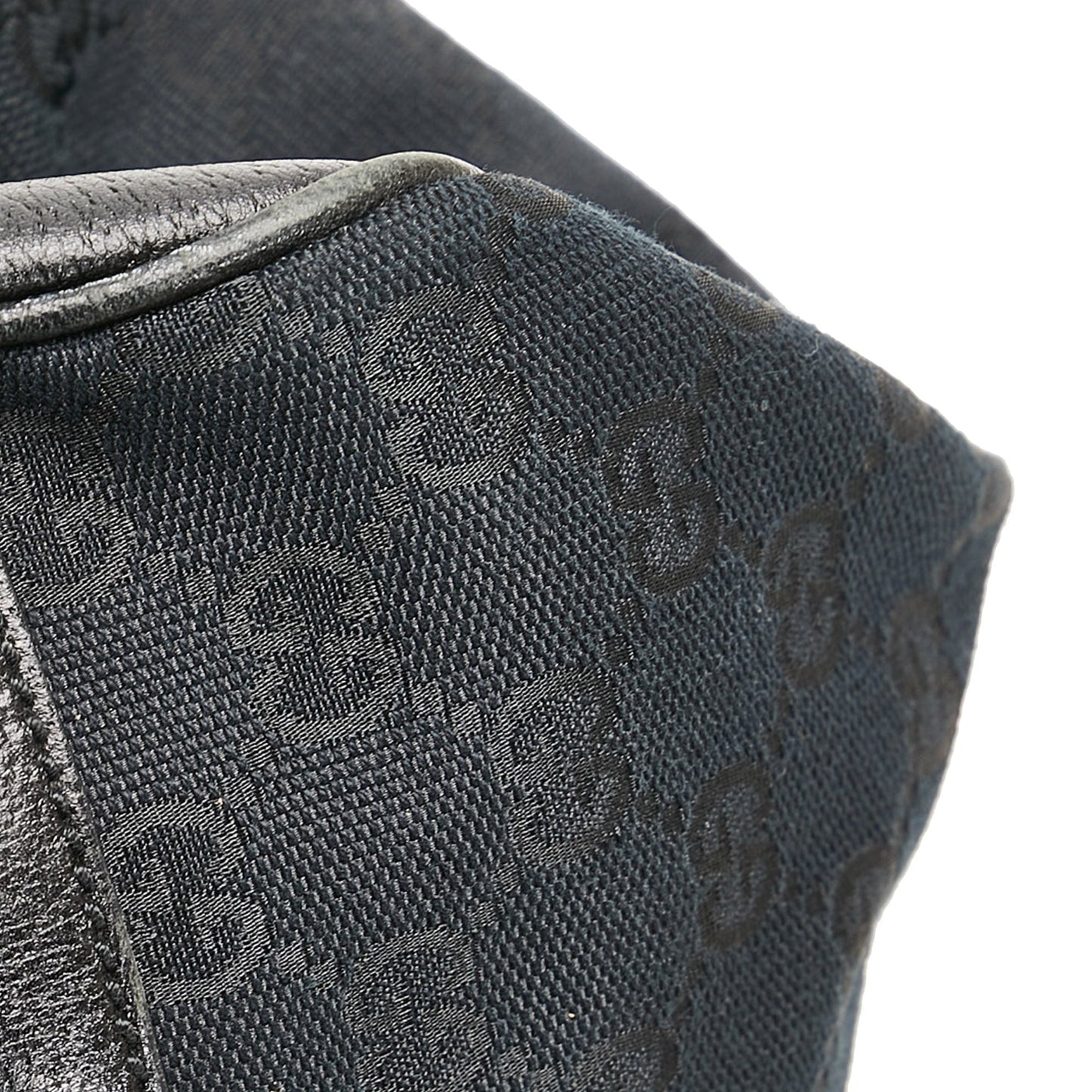Gucci Princy Leather Canvas Tote Style 3