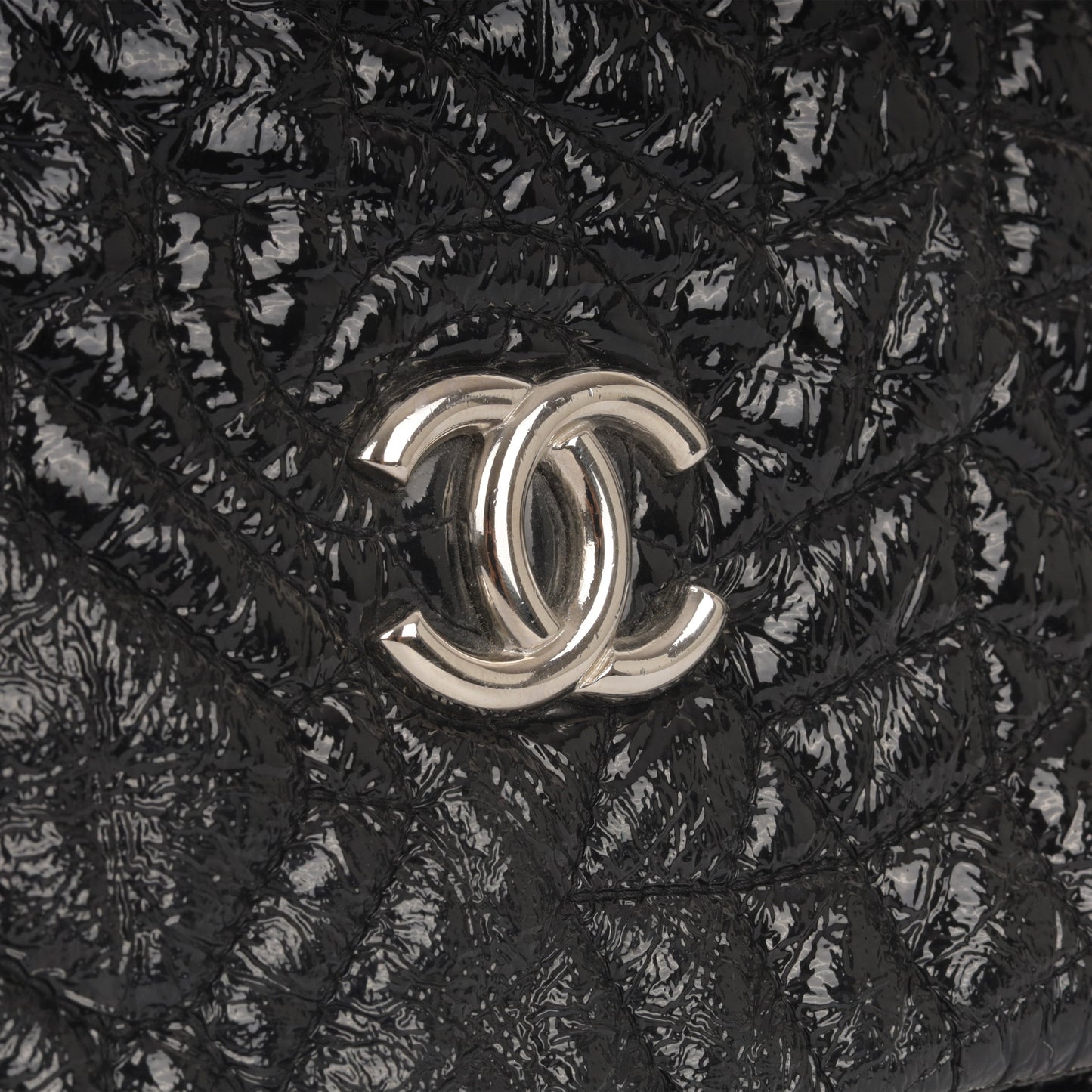 Chanel Vinyl Graphic Edge Tote