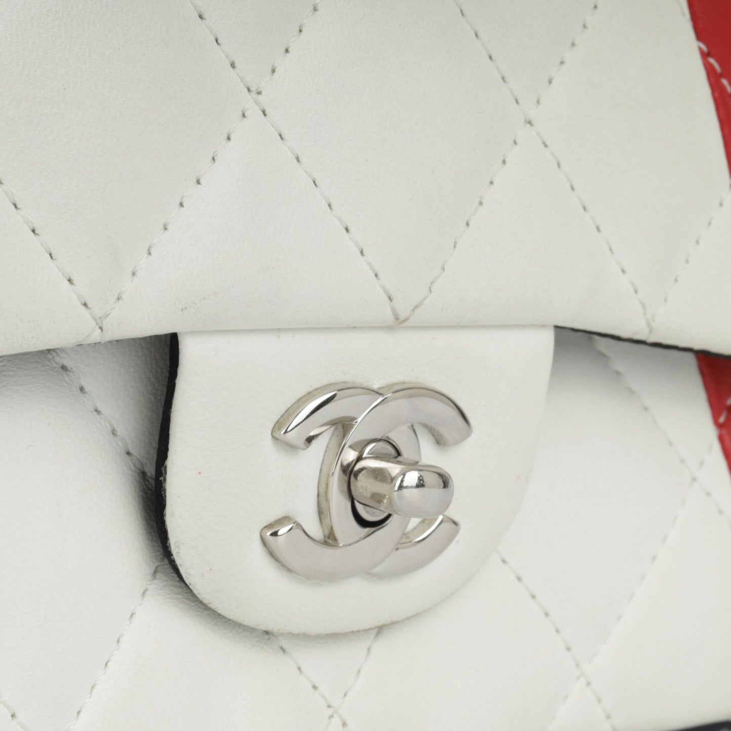 Chanel Colorblock Classic Flap Bag - Medium