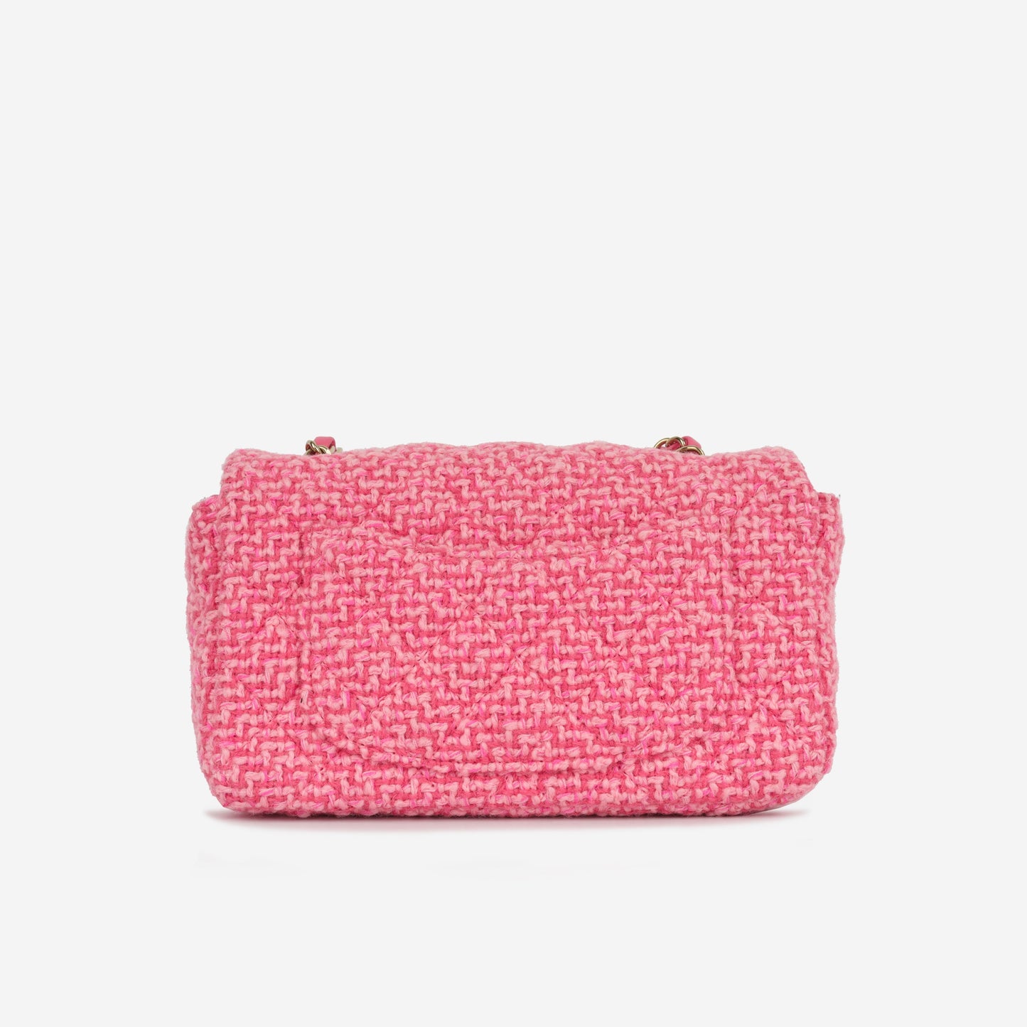 Chanel Mini Rectangular - Mixed Pink Tweed