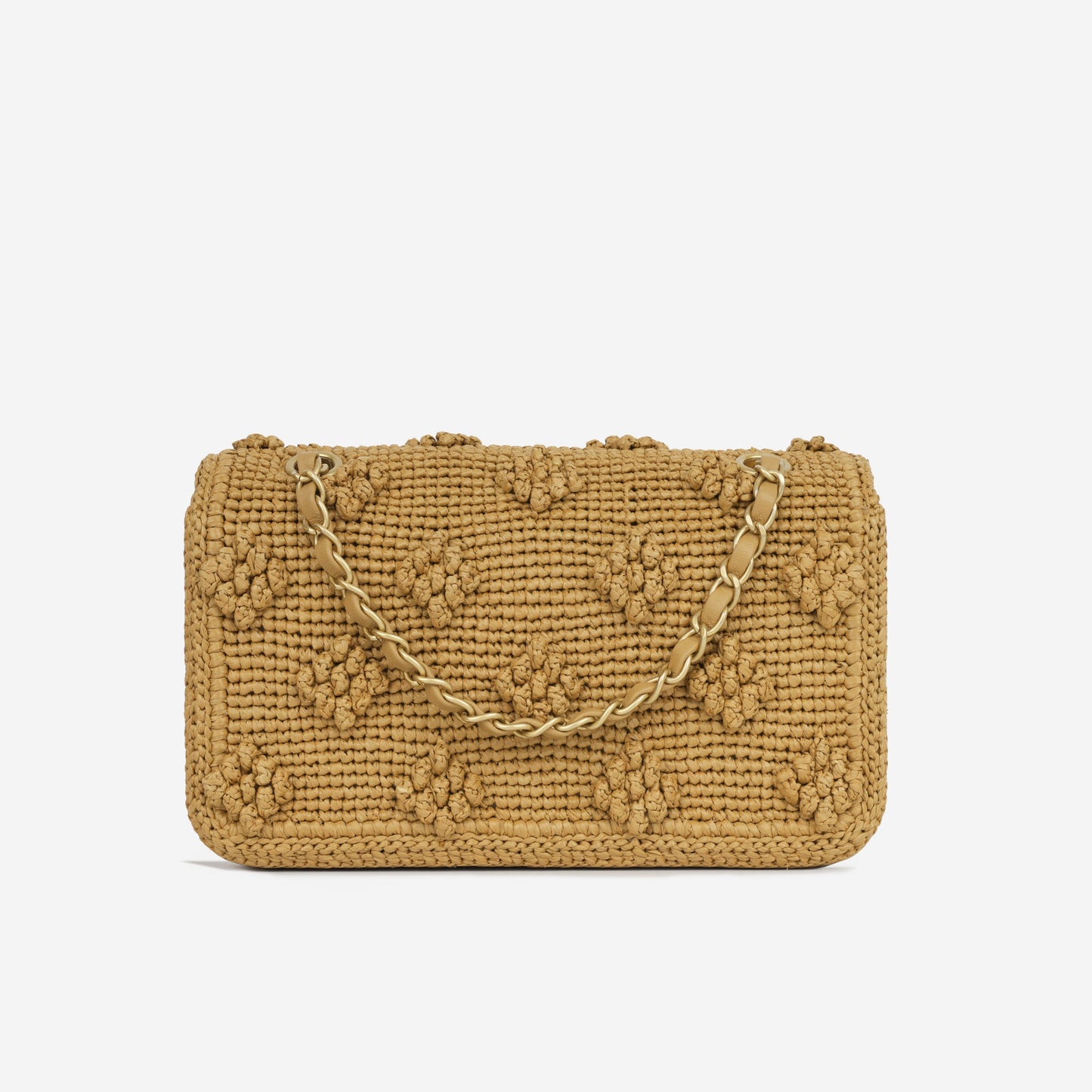 Chanel Seasonal Raffia Flap
