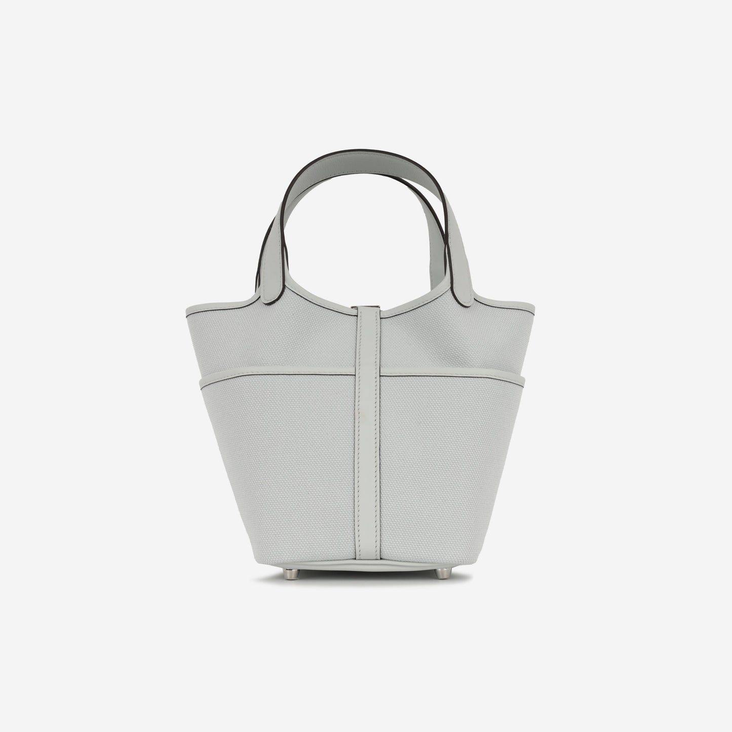 Hermès Picotin 18 Cargo - Gris Platine Canvas / Swift | Palladium Hardware
