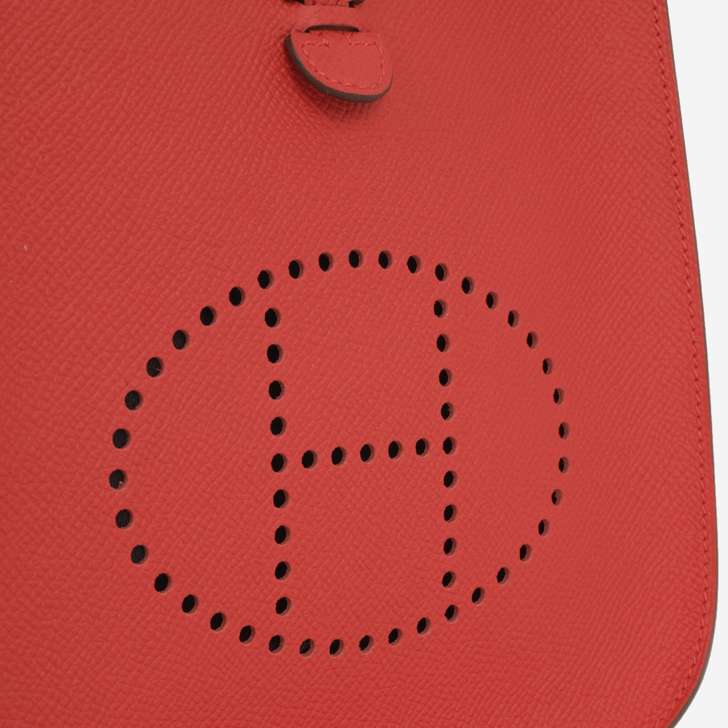 Hermès Mini Evelyne 16 - Rouge Radieux Epsom | Palladium Hardware