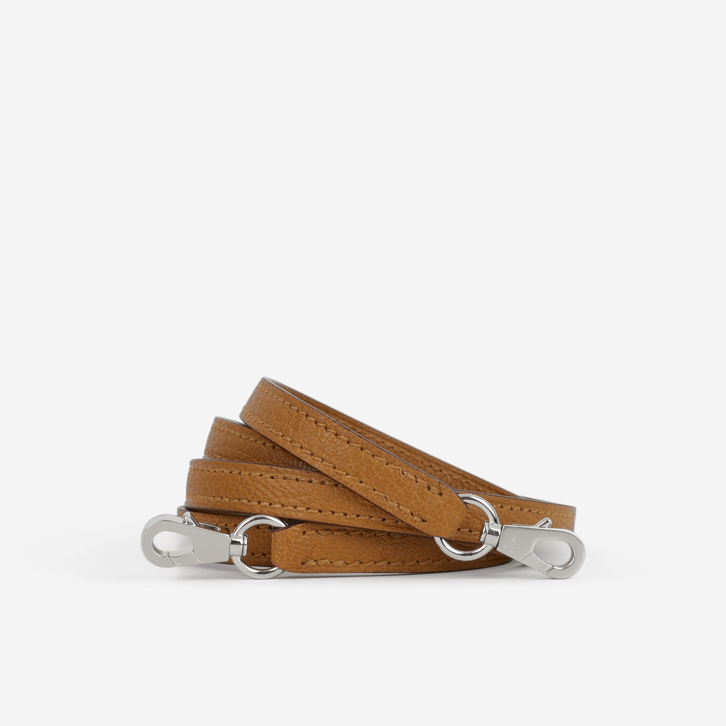 Hermès Verso Mini Kelly - Caramel Chevre / Cacao Interior | Palladium Hardware