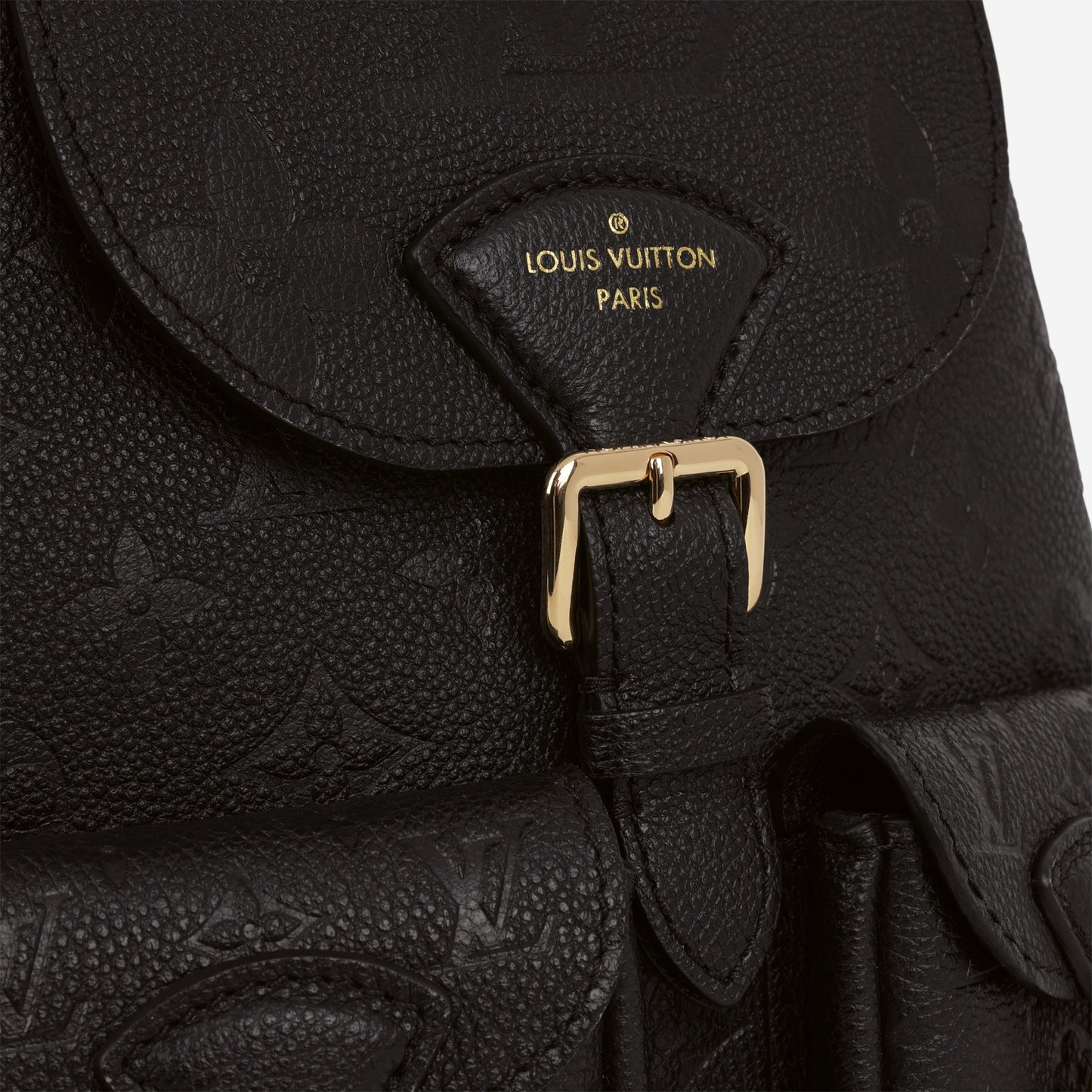Louis Vuitton Backup Backpack - Black Empreinte | Gold Hardware