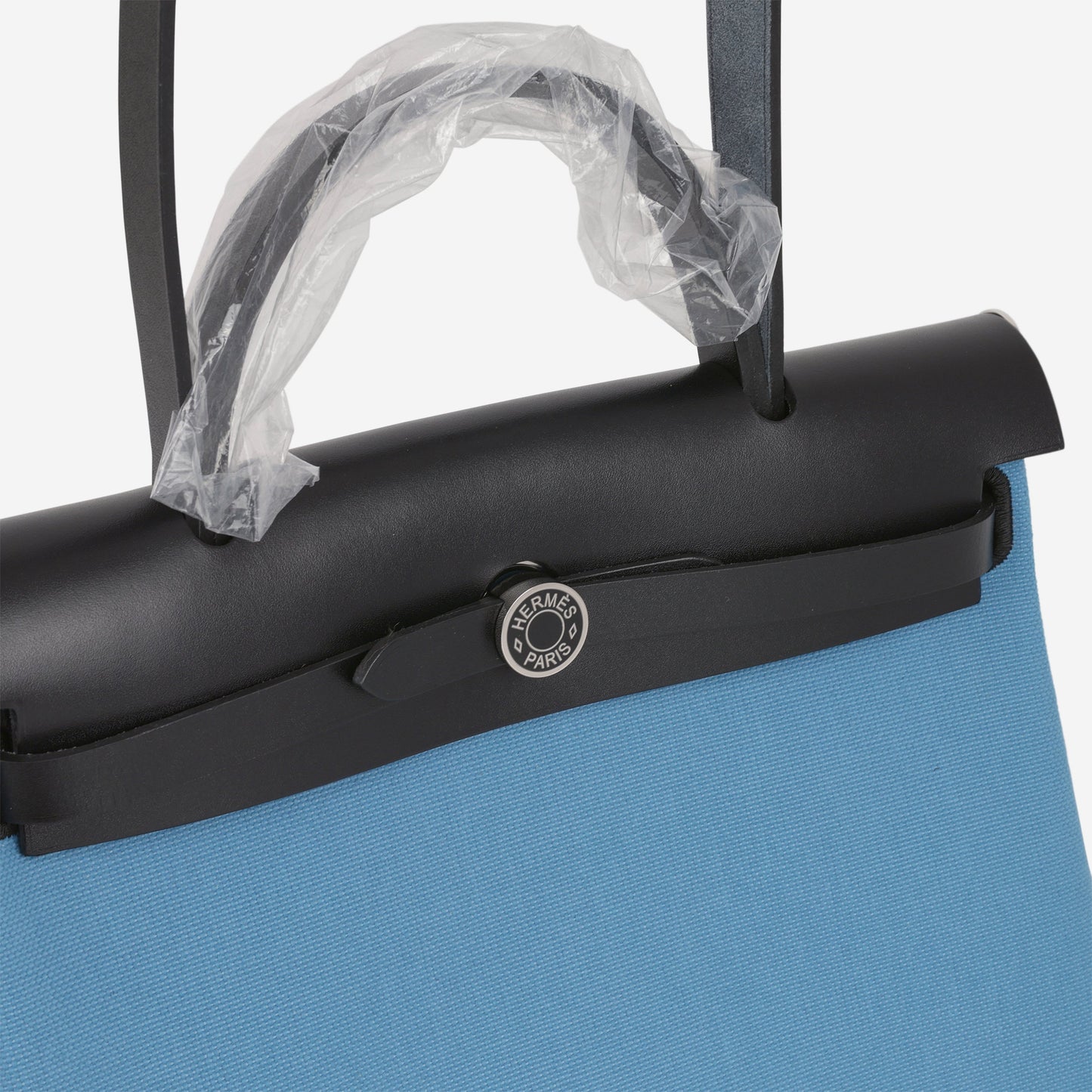 Hermès Herbag 31 - Bleu Jean / Black Hunter | Palladium Hardware