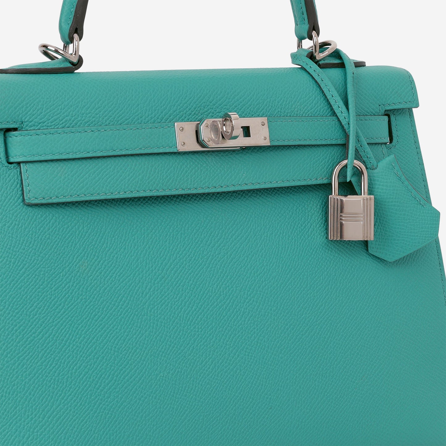 Hermès Kelly 25 - Vert Vérone Epsom | Palladium Hardware
