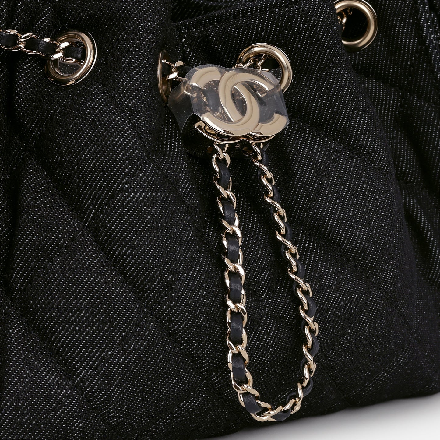 Chanel Mini 25 Hobo - Indigo Denim | Polished Champagne Gold Hardware