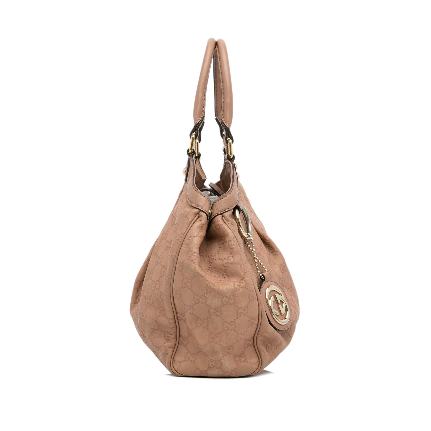 Gucci Guccissima Pink Leather Tote Style 5