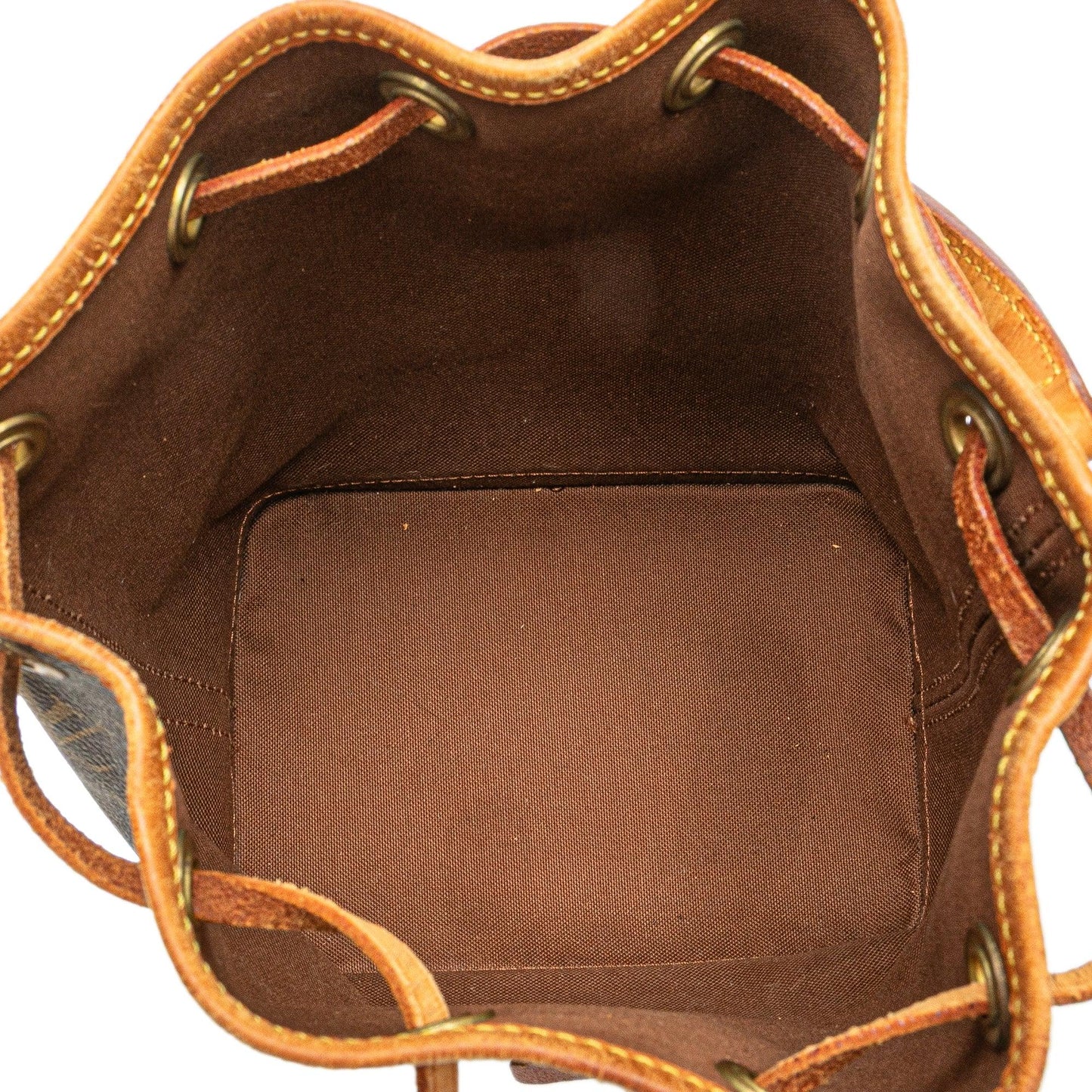 Brown Louis Vuitton Monogram Mini Noe Bucket Bag