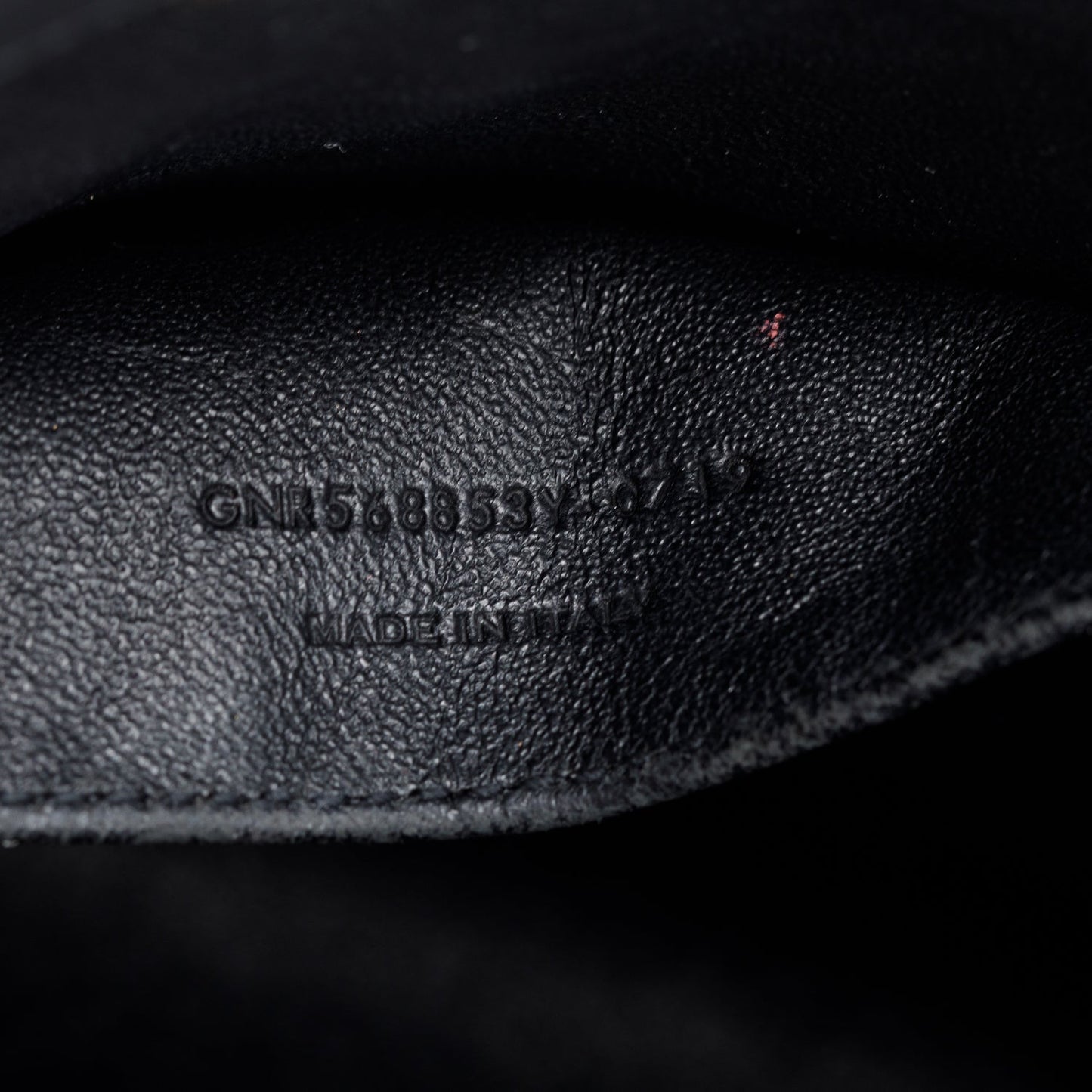 Saint Laurent Black Calfskin Leather Baby Cabas Tote Bag