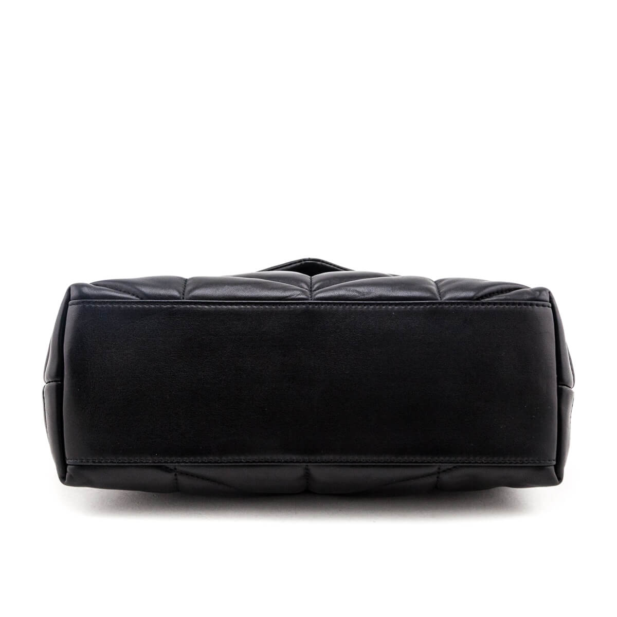 Luxury Saint Laurent Trending 2025 Black Quilted Lambskin Small Puffer Bag
