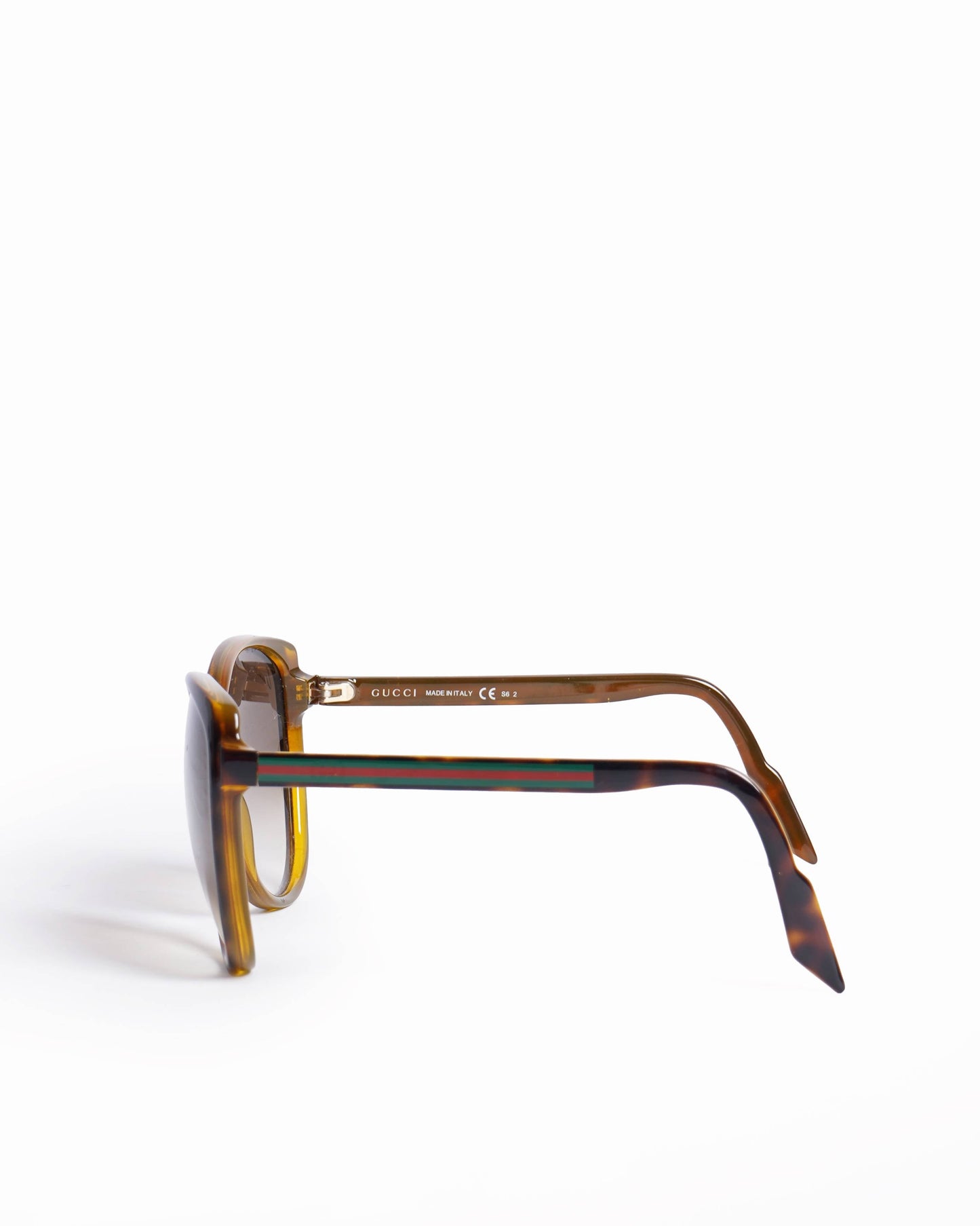 Gucci Tortoiseshell Brown Sunglasses