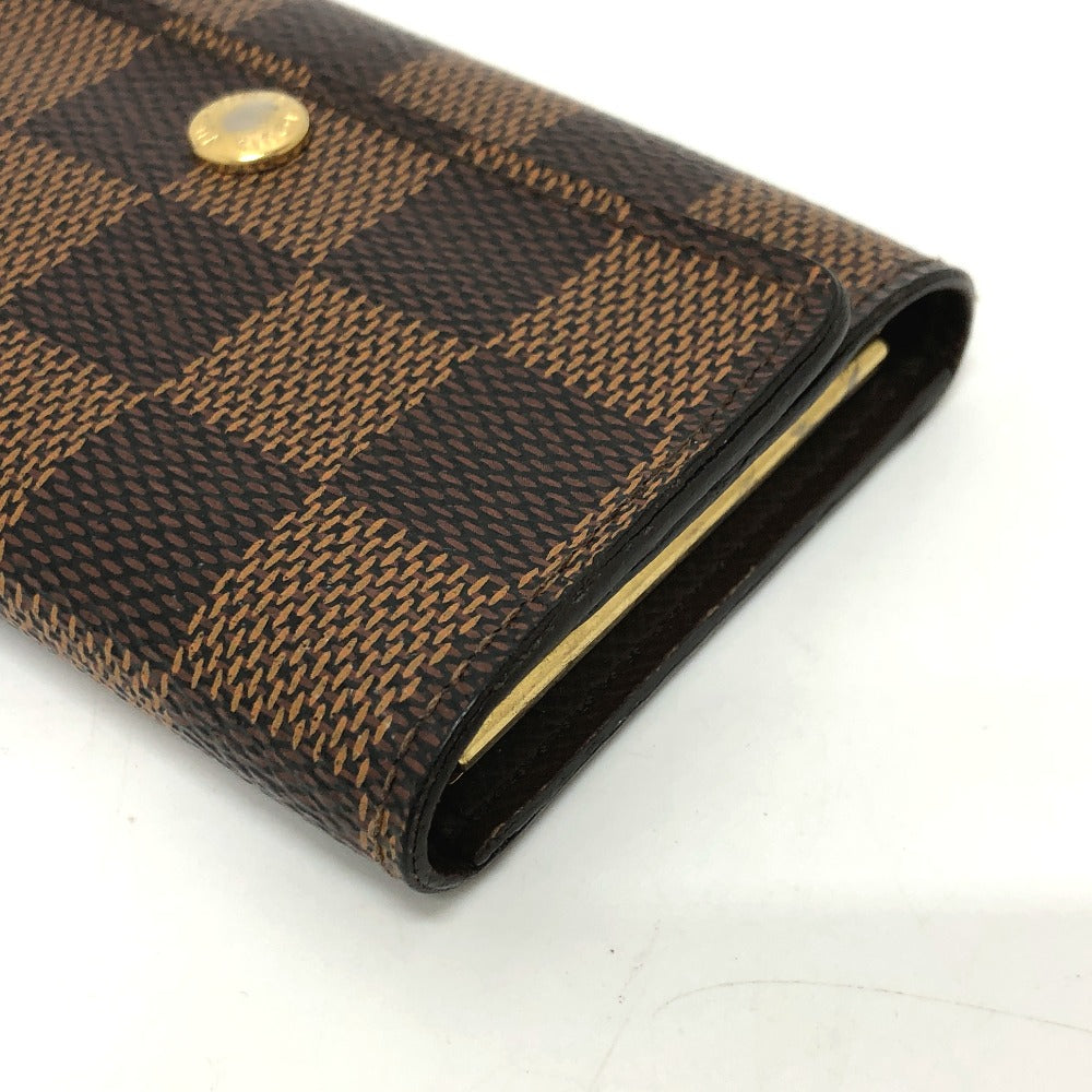 LOUIS VUITTON Key case Key holder N62630 Damier canvas Brown Damier Multicles6 unisex(Unisex)