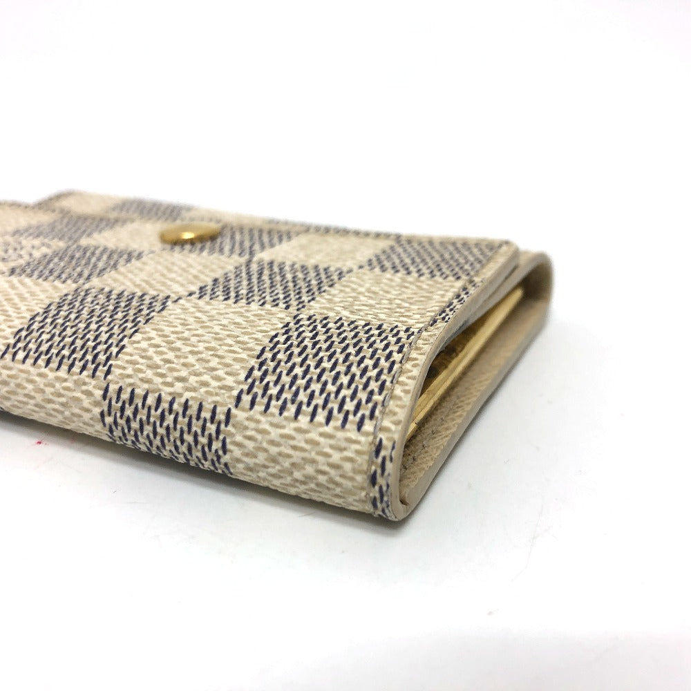 LOUIS VUITTON Key case Key holder N61745 Damier Azur Canvas white Damier Azur Multicles6 unisex(Unisex)