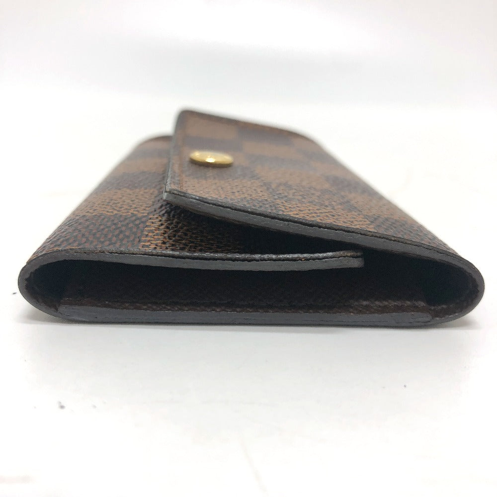 LOUIS VUITTON Key case Key holder N62630 Damier canvas Brown Multicles6 6-key case Key holder unisex(Unisex)