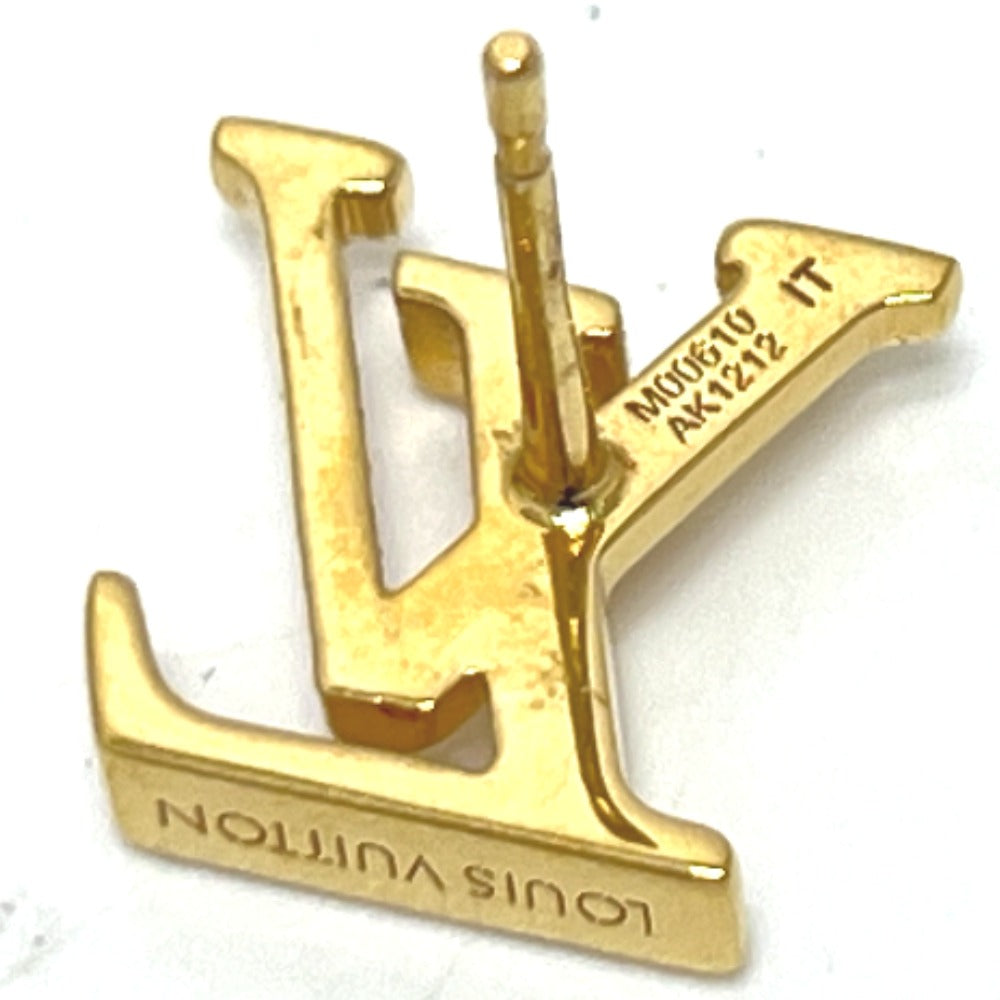 LOUIS VUITTON Pierce M00610 metal gold LV Iconic Dorelle