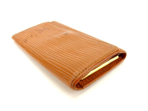 LOUIS VUITTON Key case Key holder M63828 light brown Multicles4