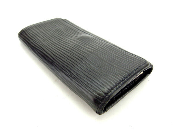 LOUIS VUITTON Key case Key holder M63822 black Multicles4
