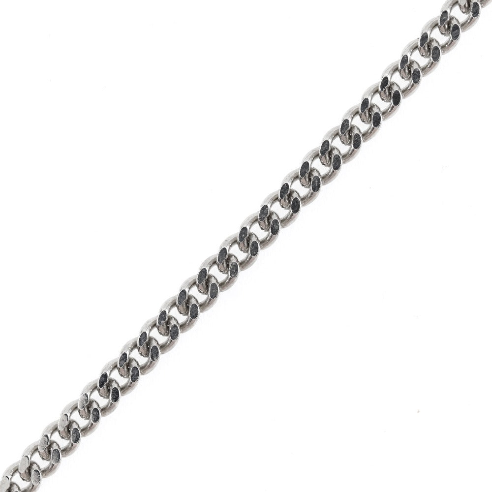 CHANEL Necklace Metal, Plastic Silver COCO Mark Women