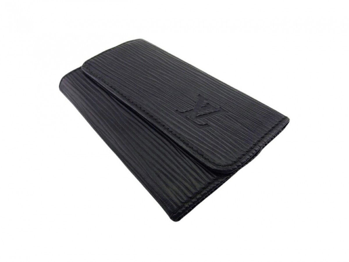 LOUIS VUITTON Key case Key holder M63812 black Multicles6