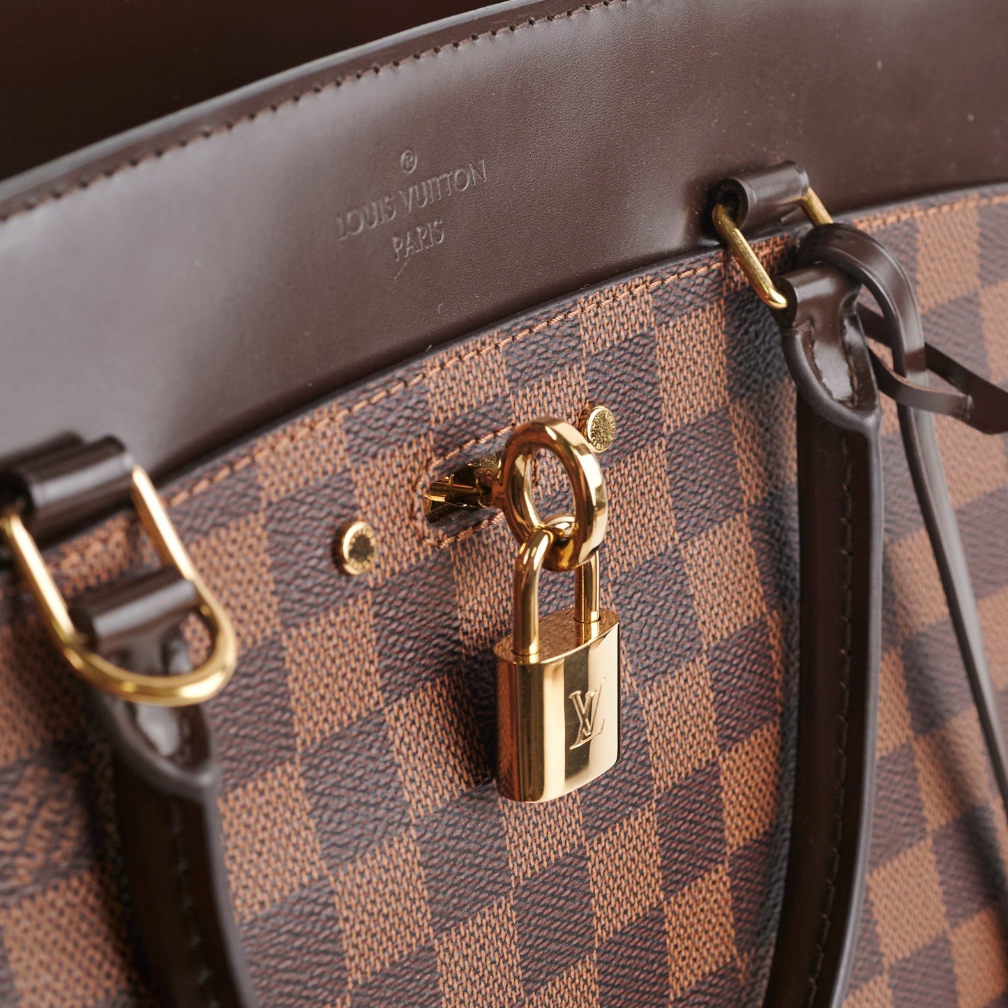Louis Vuitton Rivoli MM Damier Ebene Bag