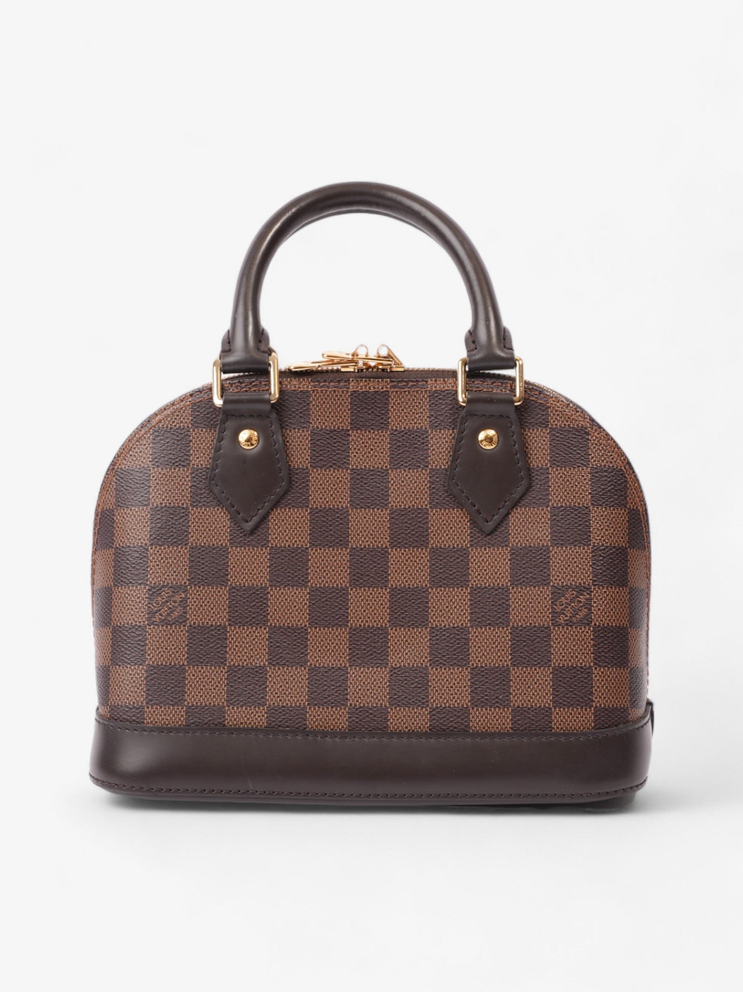 Louis Vuitton Alma BB Damier Ebene Coated Canvas