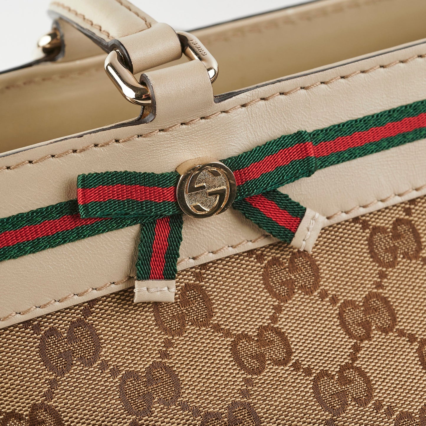 Gucci Monogram Shoulder Tote