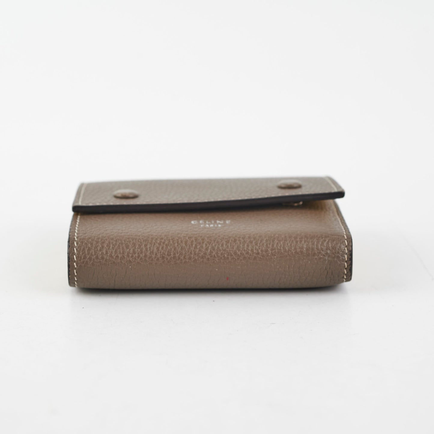 Luxury CELINE Wallet Grey/Yellow