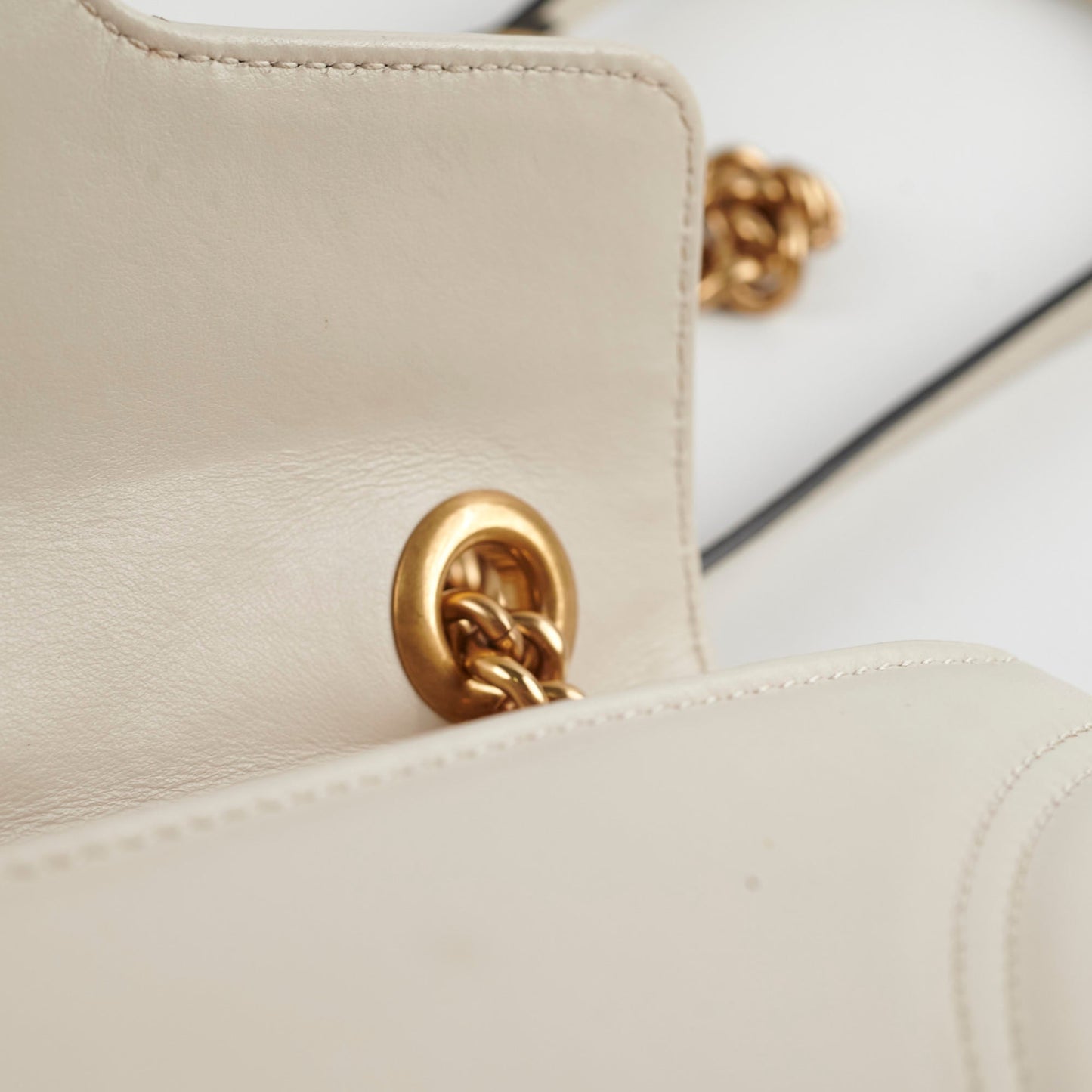 Gucci GG Marmont Matelass? Mini Cream