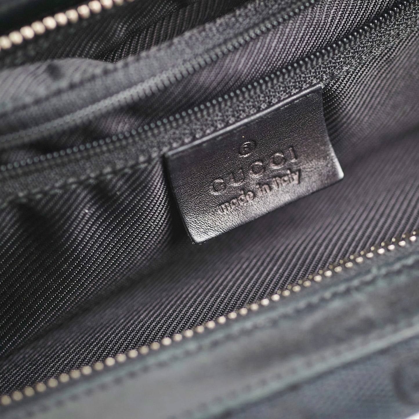 Gucci GG Canvas Black Shoulder Bag